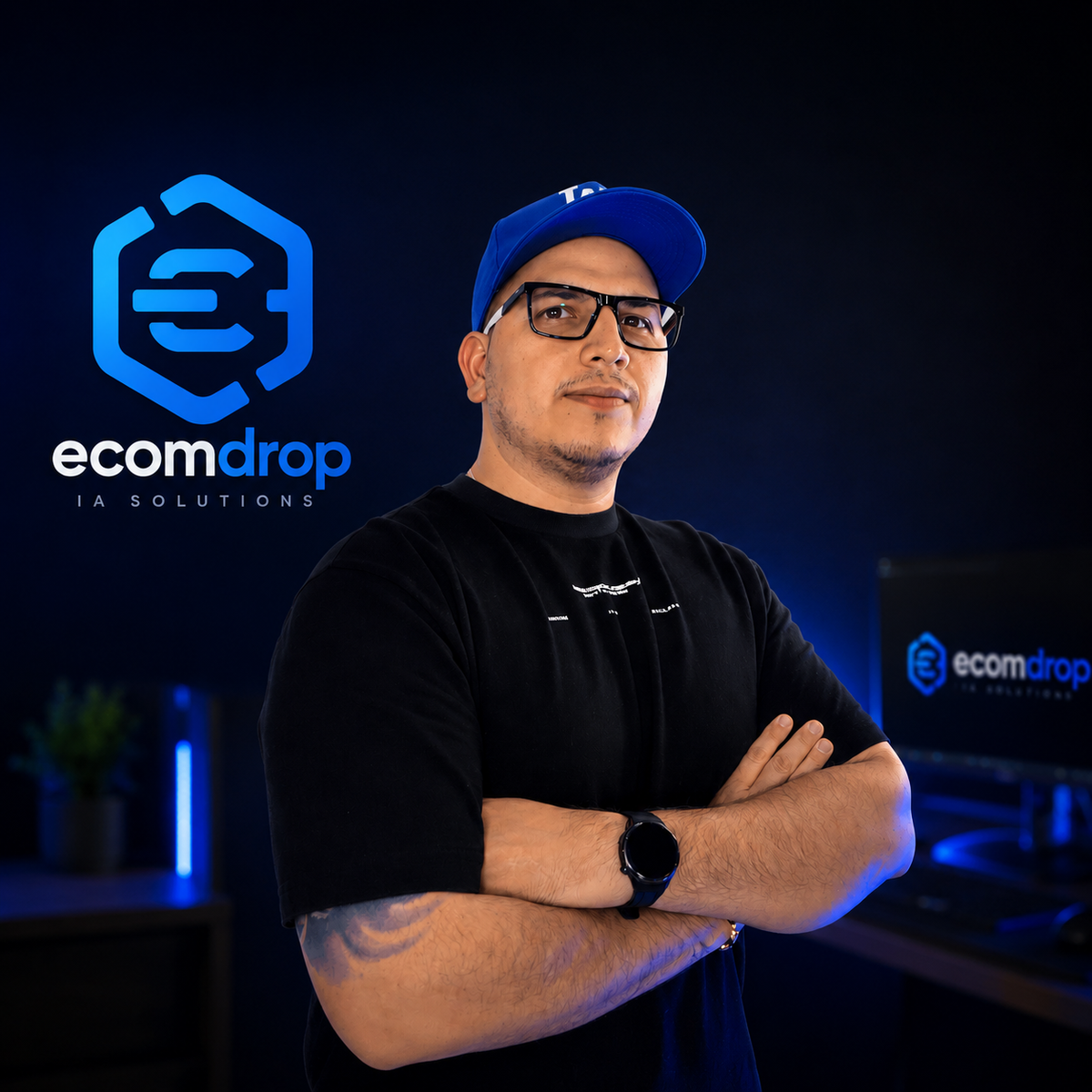 Elkin Garcia, fundador de Ecomdrop