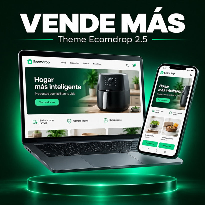 Theme Ecomdrop 2.5 — Vende más