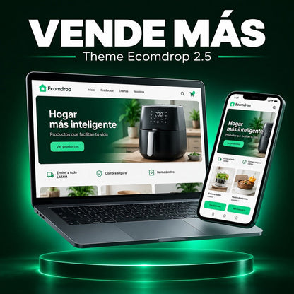 Theme Ecomdrop 2.5 — Vende más