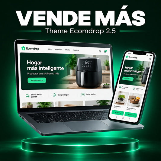 Theme Ecomdrop 2.5 — Vende más